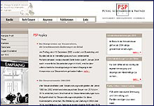 Referenzbeispiel Peters, Sch&ouml;nberger & Partner
